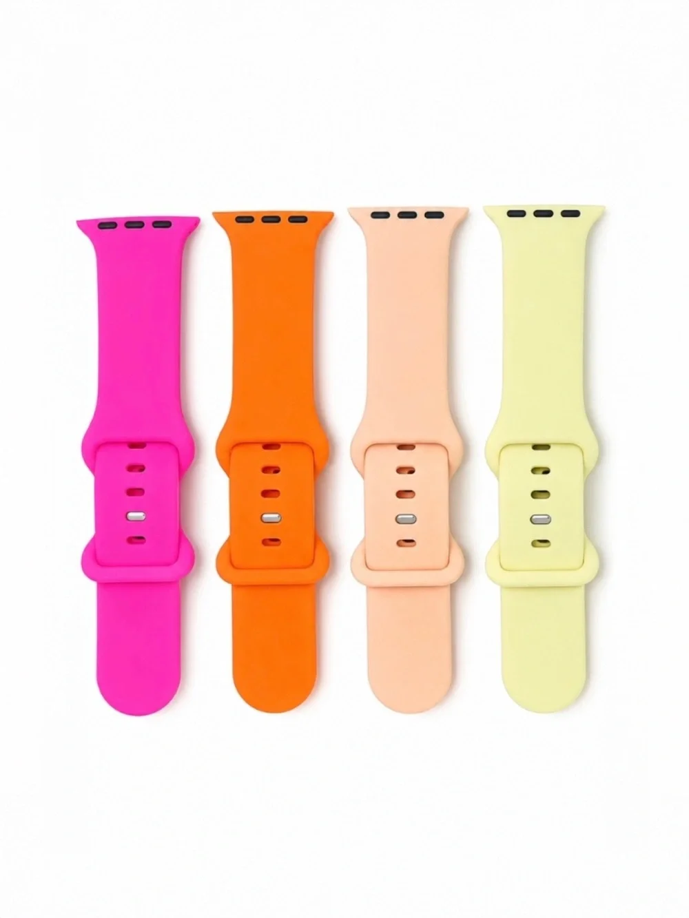 Apple Watch Sport Band Set – Sunset Sorbet Bundle – Silicone 38/40/41mm NWOT